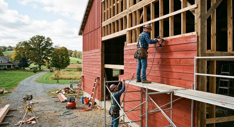 Barn Siding Installation in Brown County, OH