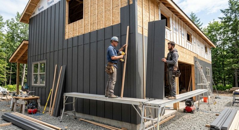 Batten Siding Installation in Fayetteville, OH