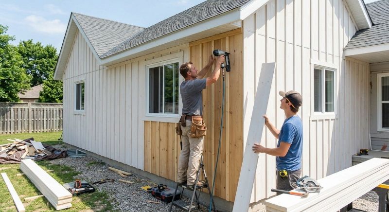 Batten Siding Installation in Sardinia, OH