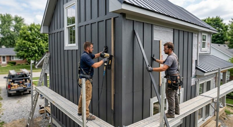 Batten Siding Installation in Williamsburg, OH