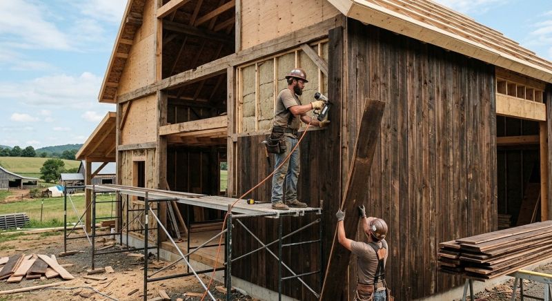 Batten Siding Installation in Williamsburg, OH