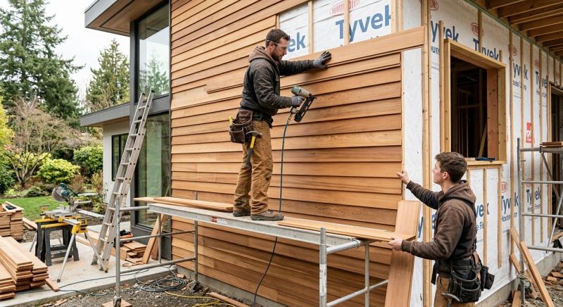 Cedar Cladding Installation in Brown County, OH