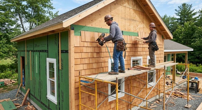 Cedar Siding Installation in West Union, OH