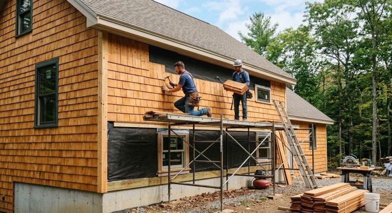 Cedar Siding Installation in West Union, OH