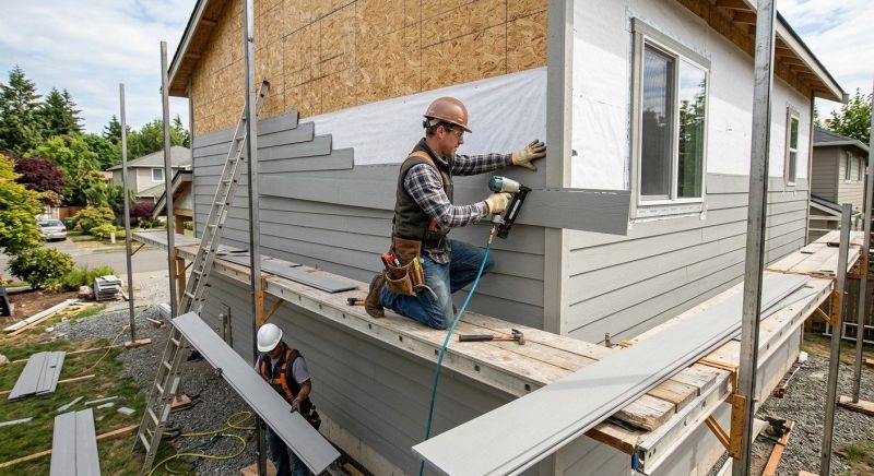 Cement Siding Installation in Sardinia, OH