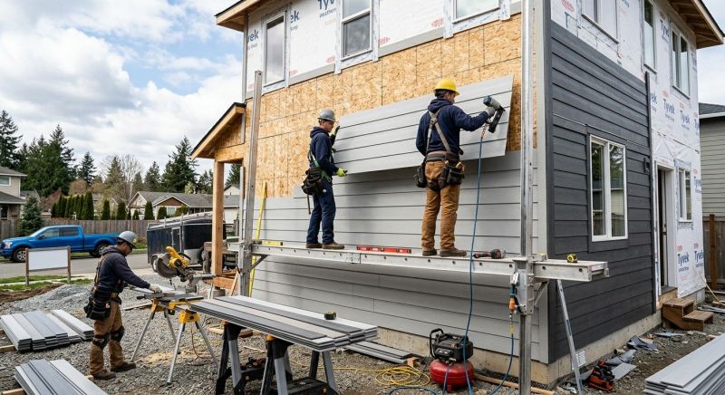 Cement Siding Installation in West Union, OH