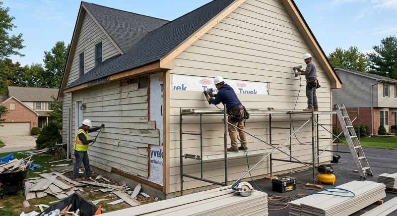 Cement Siding Installation in West Union, OH