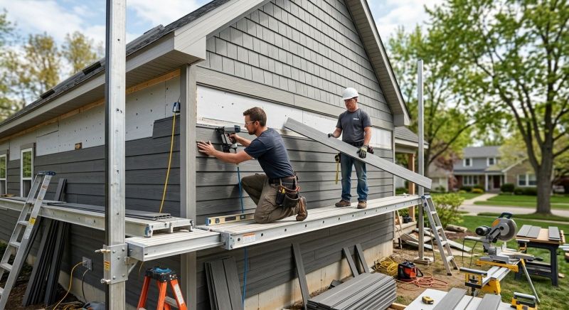 Composite Siding Installation in Georgetown, OH