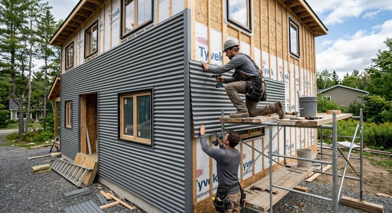 Corrugated Siding Installation in Brown County, OH