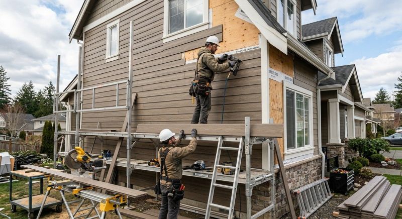 Engineered Siding Installation in Mount Orab, OH