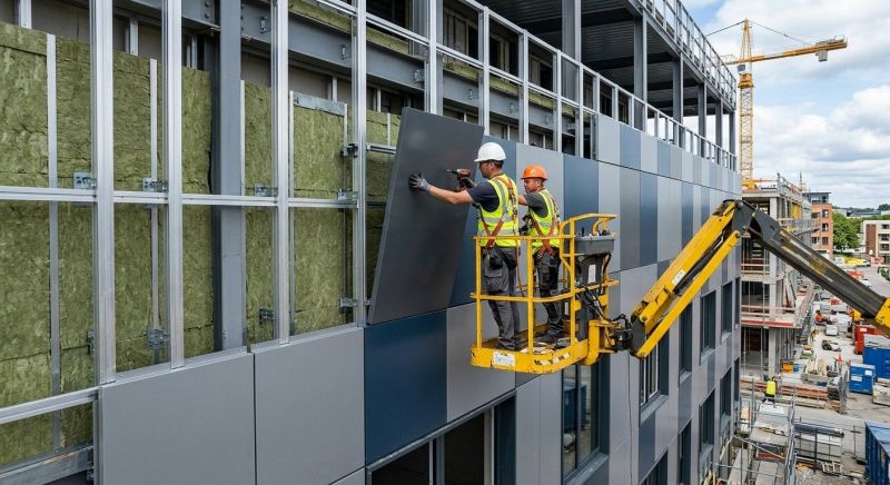 Facade Cladding Installation in Brown County, OH