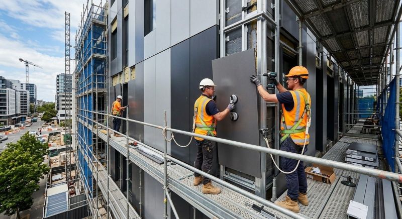 Facade Cladding Installation in Brown County, OH