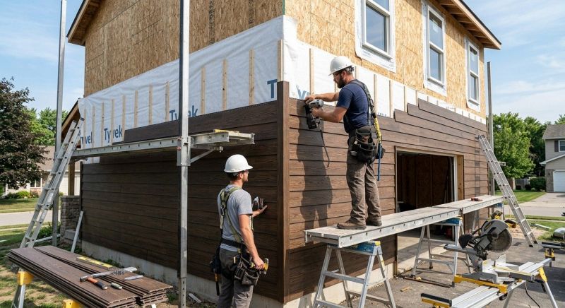 Faux Wood Siding Installation in Mayslick, KY