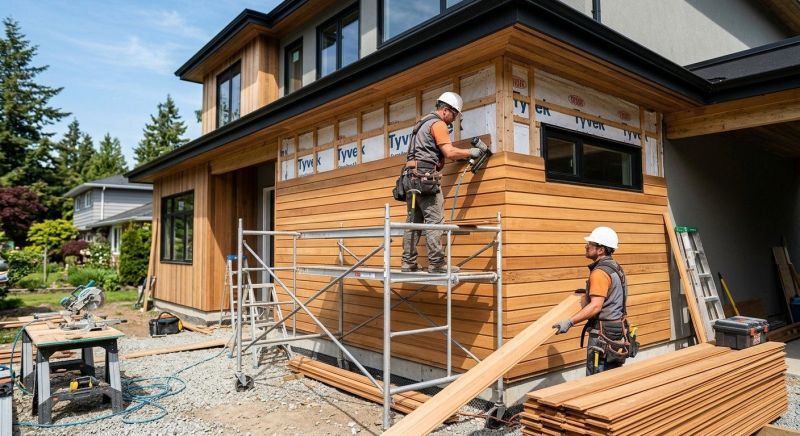 Faux Wood Siding Installation in Williamsburg, OH