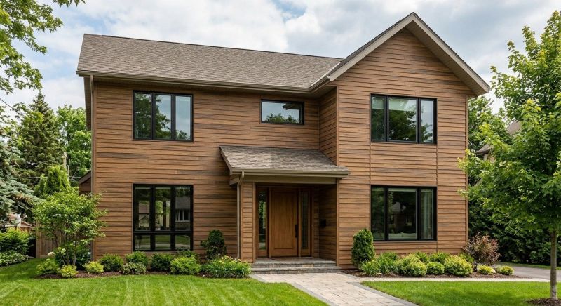 Faux Wood Siding Installation in Winchester, OH