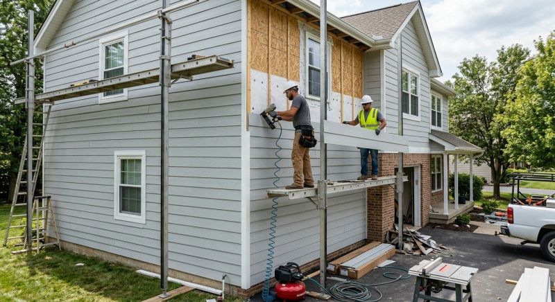 Fiber Cement Installation in Fayetteville, OH