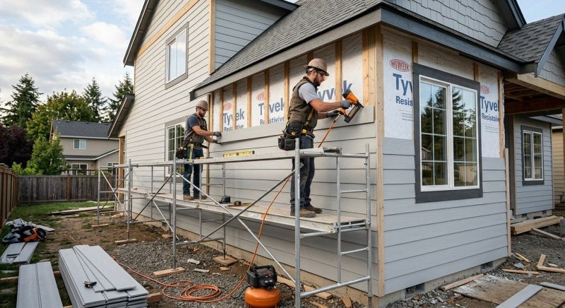 Fiber Siding Installation in Georgetown, OH