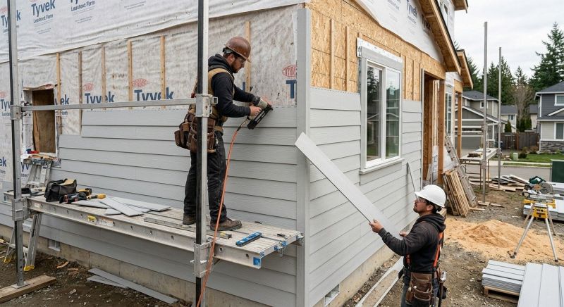 Fiber Siding Installation in Sardinia, OH