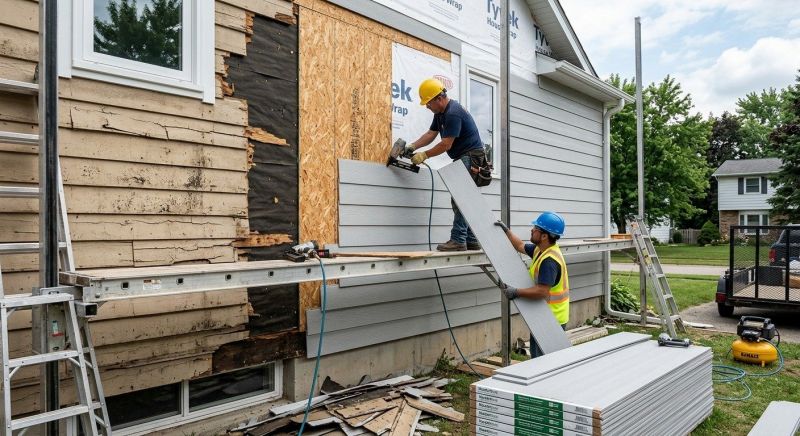 Fiberboard Siding Installation in Brown County, OH