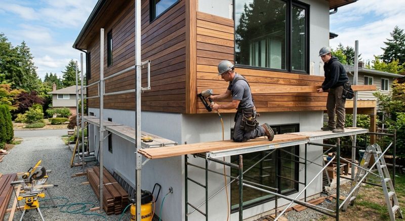 Hardwood Siding Installation in Fayetteville, OH