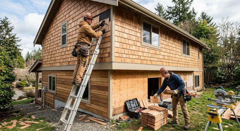 Hardwood Siding Installation in Maysville, KY
