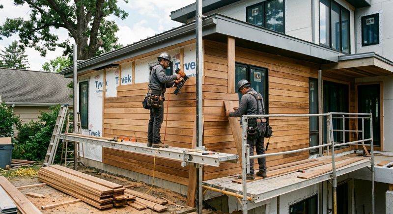 Hardwood Siding Installation in Mount Orab, OH