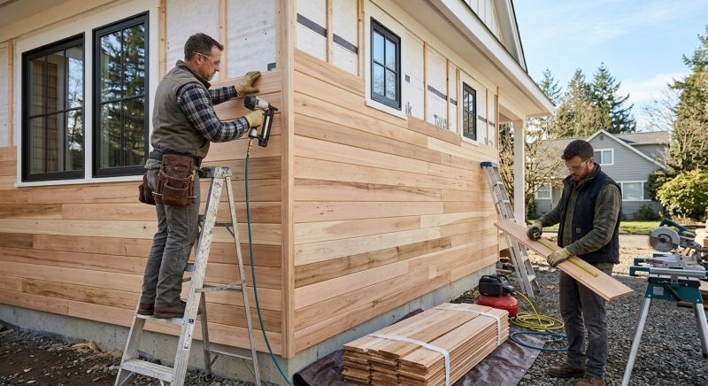 Hardwood Siding Installation in Winchester, OH