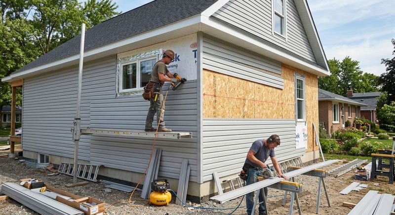 House Siding Installation in California, KY