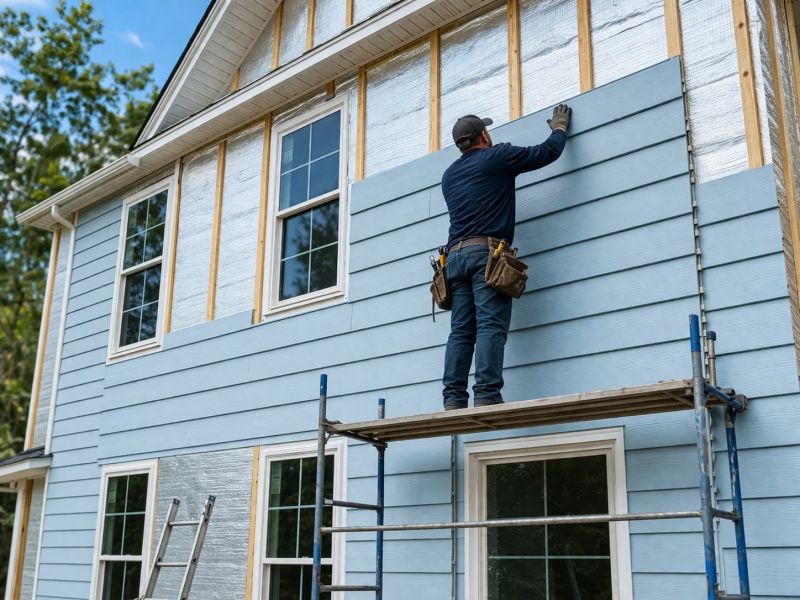 Insulated Siding Installation in Adams County, OH