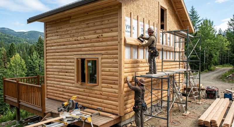 Log Siding Installation in Mayslick, KY