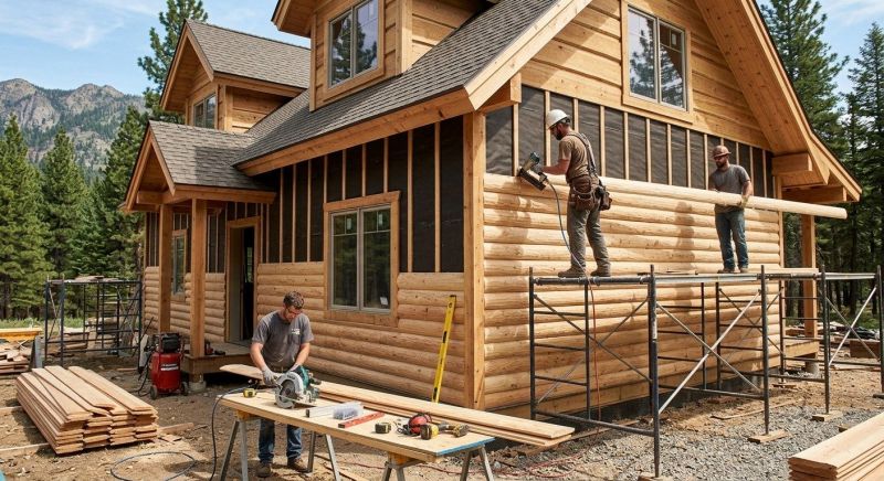 Log Siding Installation in Maysville, KY
