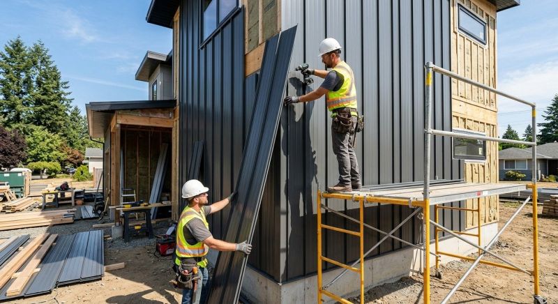 Metal Siding Installation in Fayetteville, OH