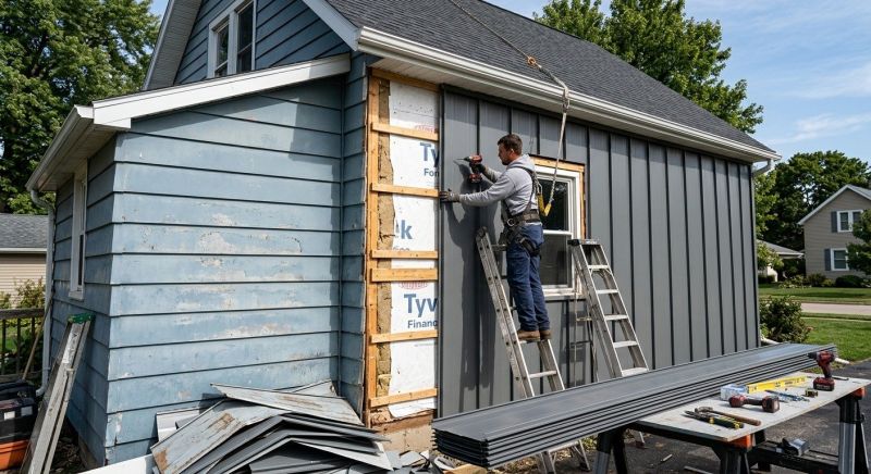 Metal Siding Installation in Georgetown, OH