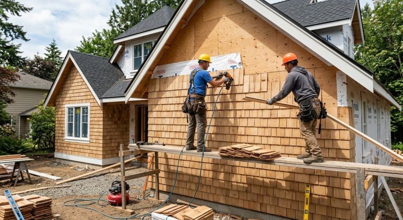 Shake Siding Installation in Amelia, OH