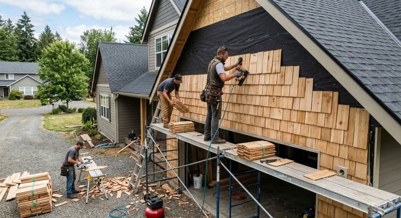 Shake Siding Installation in Brown County, OH