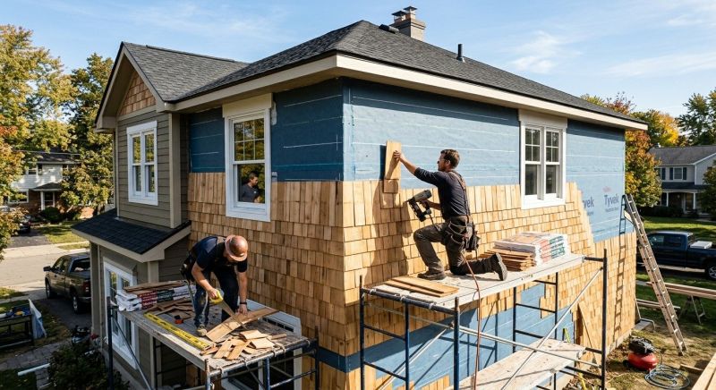 Shingle Siding Installation in Brown County, OH