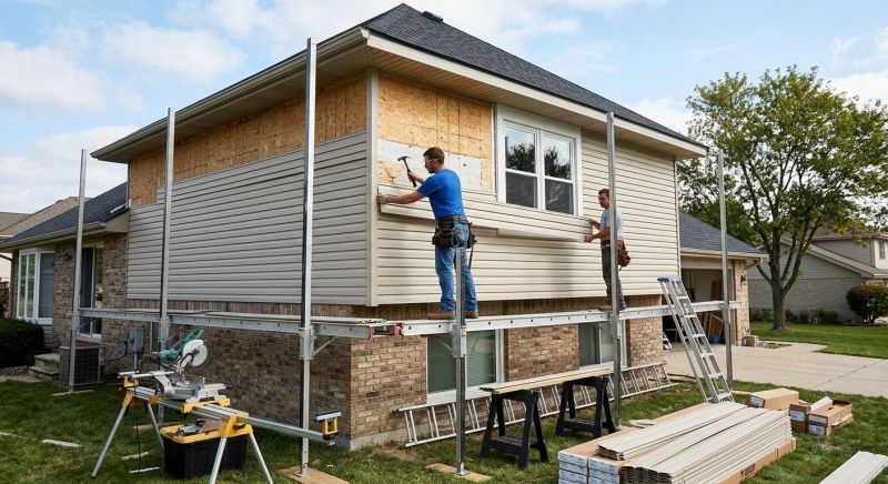 Vinyl Siding Installation in Sardinia, OH