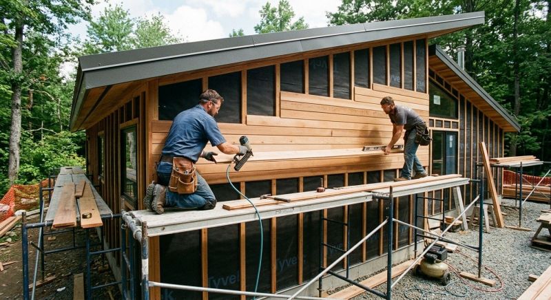 Wood Cladding Installation in Ripley, OH