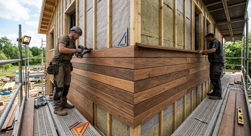 Wood Cladding Installation in Sardinia, OH