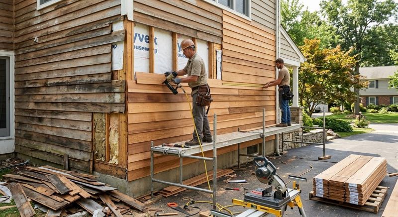 Wood Cladding Replacement in Brown County, OH