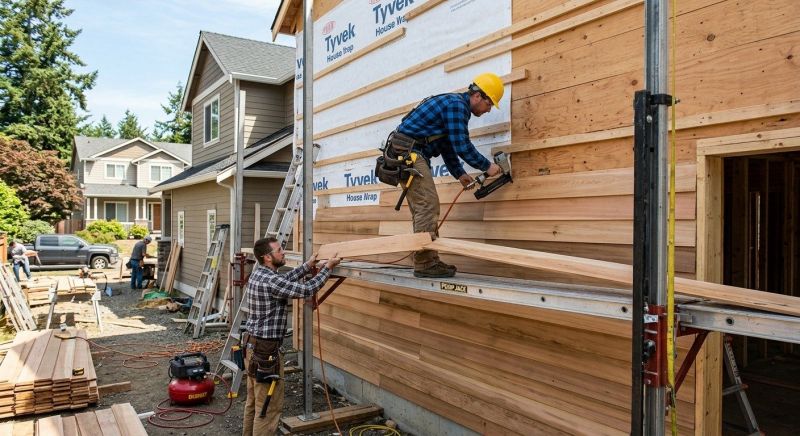 Wood Plank Siding Installation in Brown County, OH