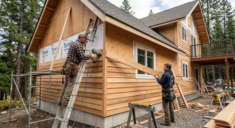 Wood Siding Installation in Amelia, OH