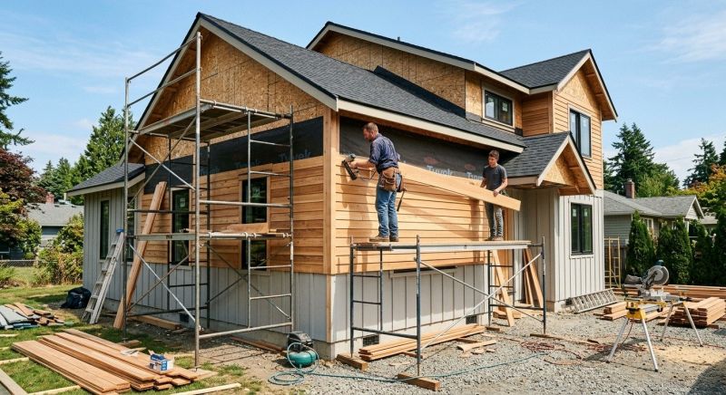 Wood Siding Installation in Georgetown, OH