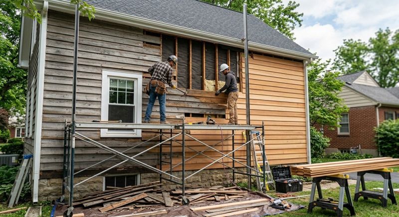 Wood Siding Replacement in Georgetown, OH